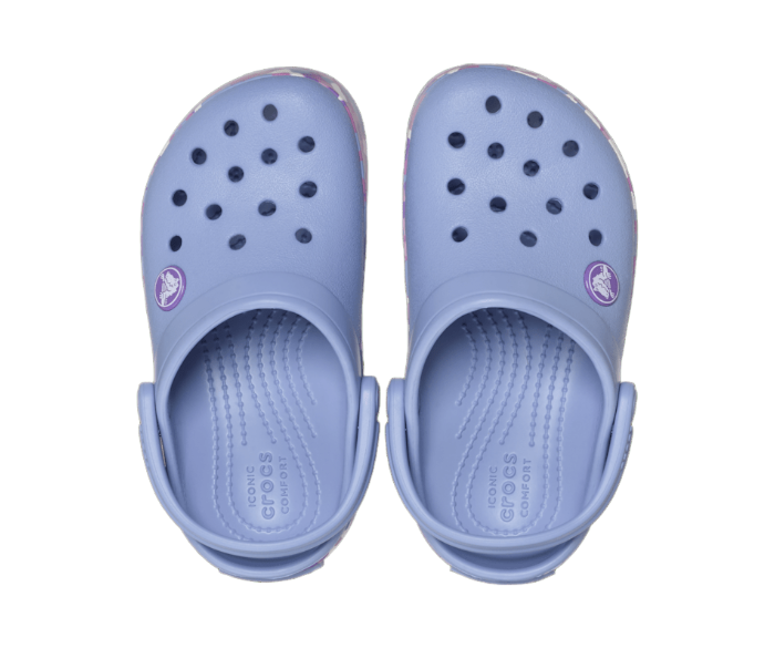 Toddler Crocband Glow Confetti Band Clog