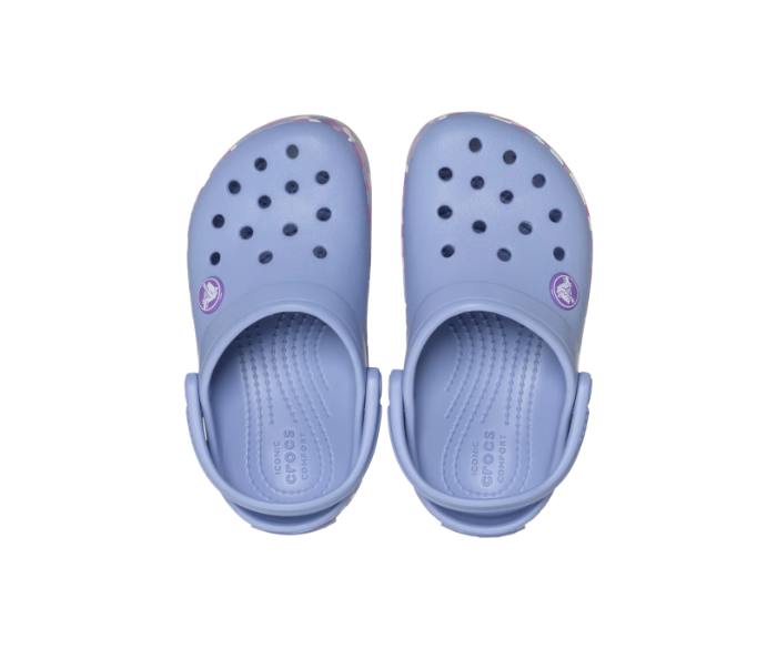 Toddler Crocband Glow Confetti Band Clog