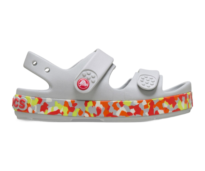 Kids' Crocband Cruiser Glow Confetti Band Sandal