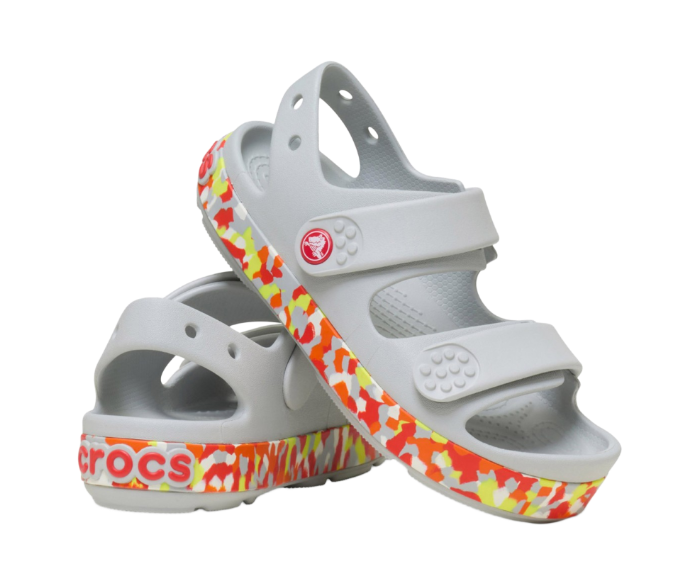 Kids' Crocband Cruiser Glow Confetti Band Sandal