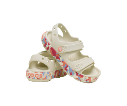 Toddlers' Crocband Cruiser Glow Confetti Band Sandal