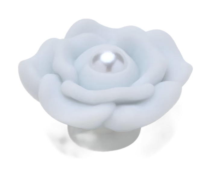 Purple Flower With SMT Pearl