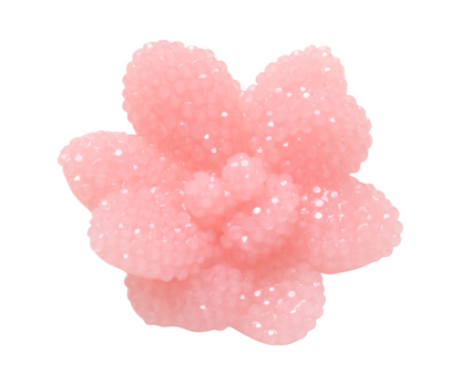 Beaded Pink Flower