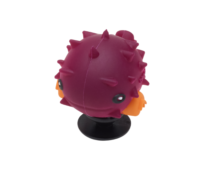 3D UV Changing Puffer Fish