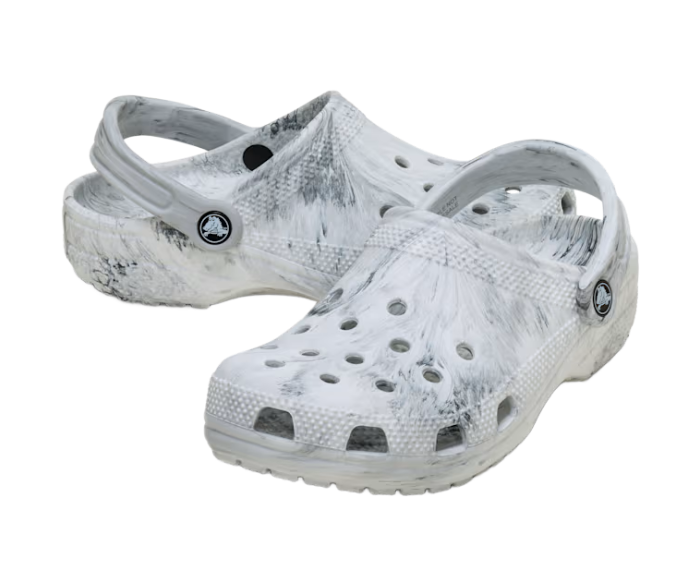 Classic Watercolor Marbled Clog