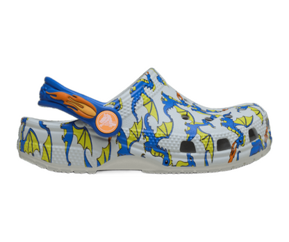 Toddler Classic Dragon Graphic Clog