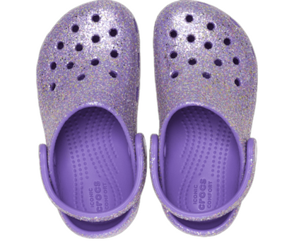 Toddler Classic Fantasy Glitter Clog
