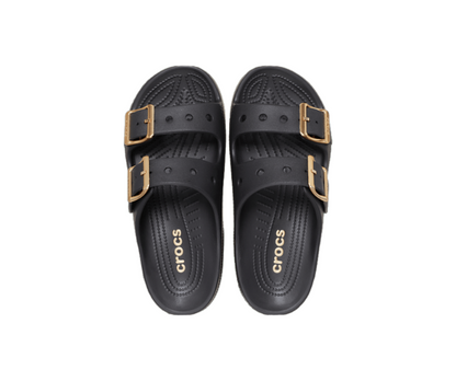Women’s Metallic Buckle Saturday Sandal