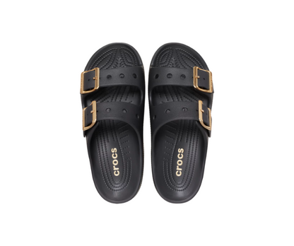 Women’s Metallic Buckle Saturday Sandal