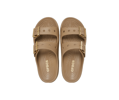 Women’s Metallic Buckle Saturday Sandal