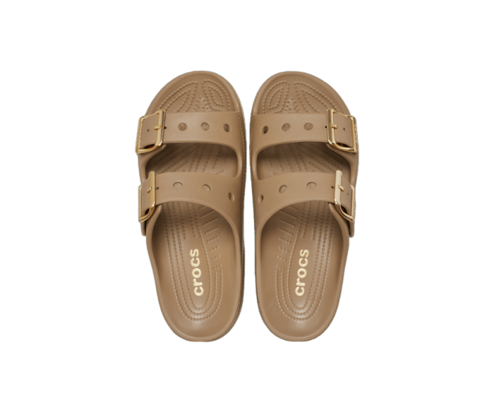 Women’s Metallic Buckle Saturday Sandal