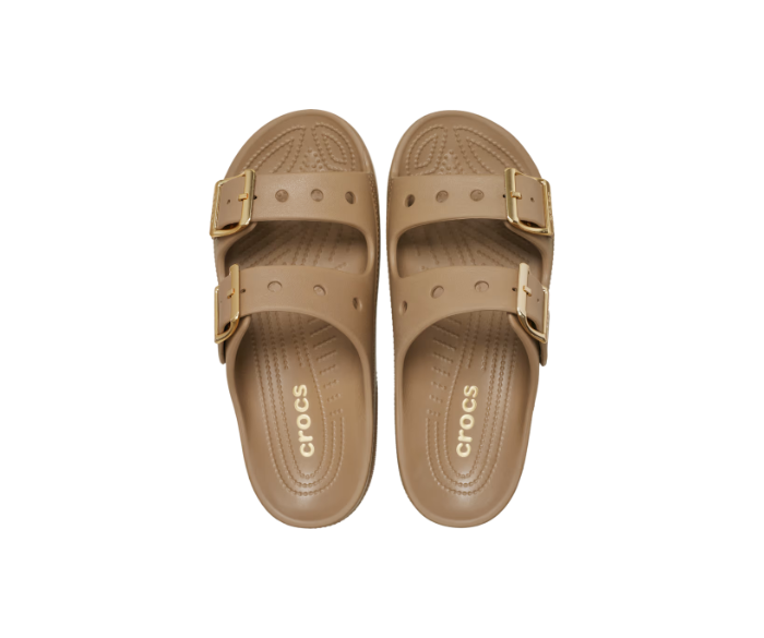 Women’s Metallic Buckle Saturday Sandal