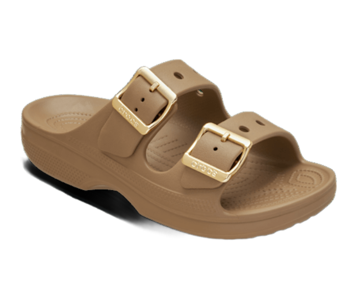 Women’s Metallic Buckle Saturday Sandal