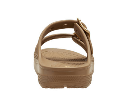 Women’s Metallic Buckle Saturday Sandal