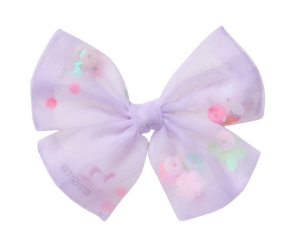 Mesh Sequin Bow