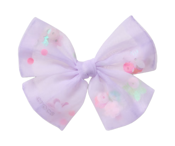 Mesh Sequin Bow