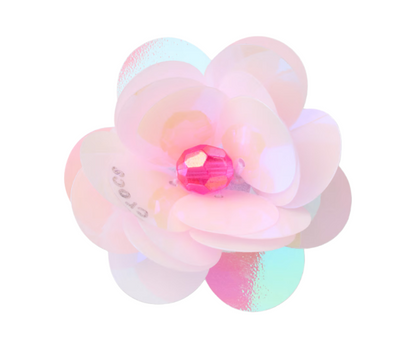Sequin Pink Flower