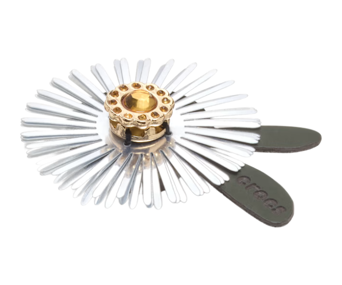 Silver Sequin Flower