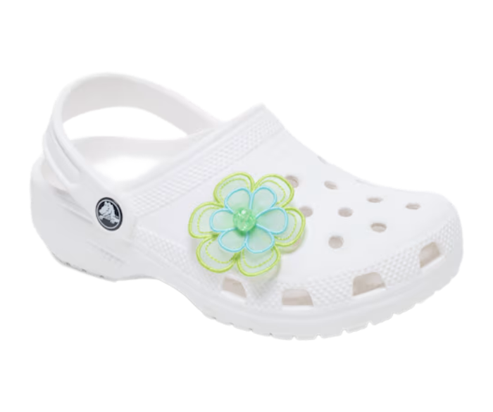 Green Mesh Flower