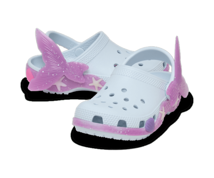 Toddler Classic IAM Color Change Mermaid Clog