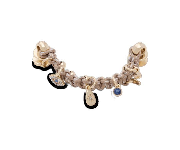 Corded Evil Eye Chain